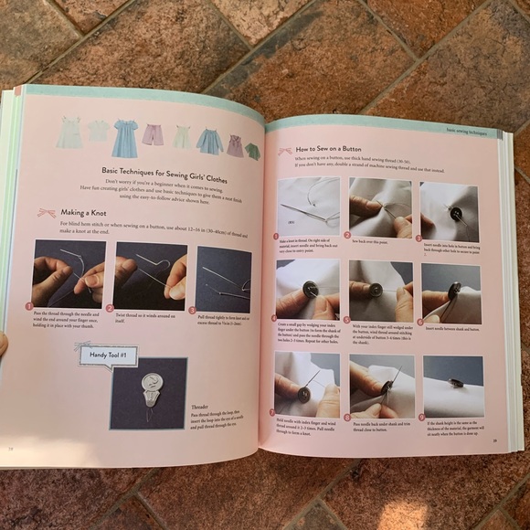 Yoshiko Tsukiori sewing for your girls Japanese Sewing Patterns (in English) - Picture 2 of 5